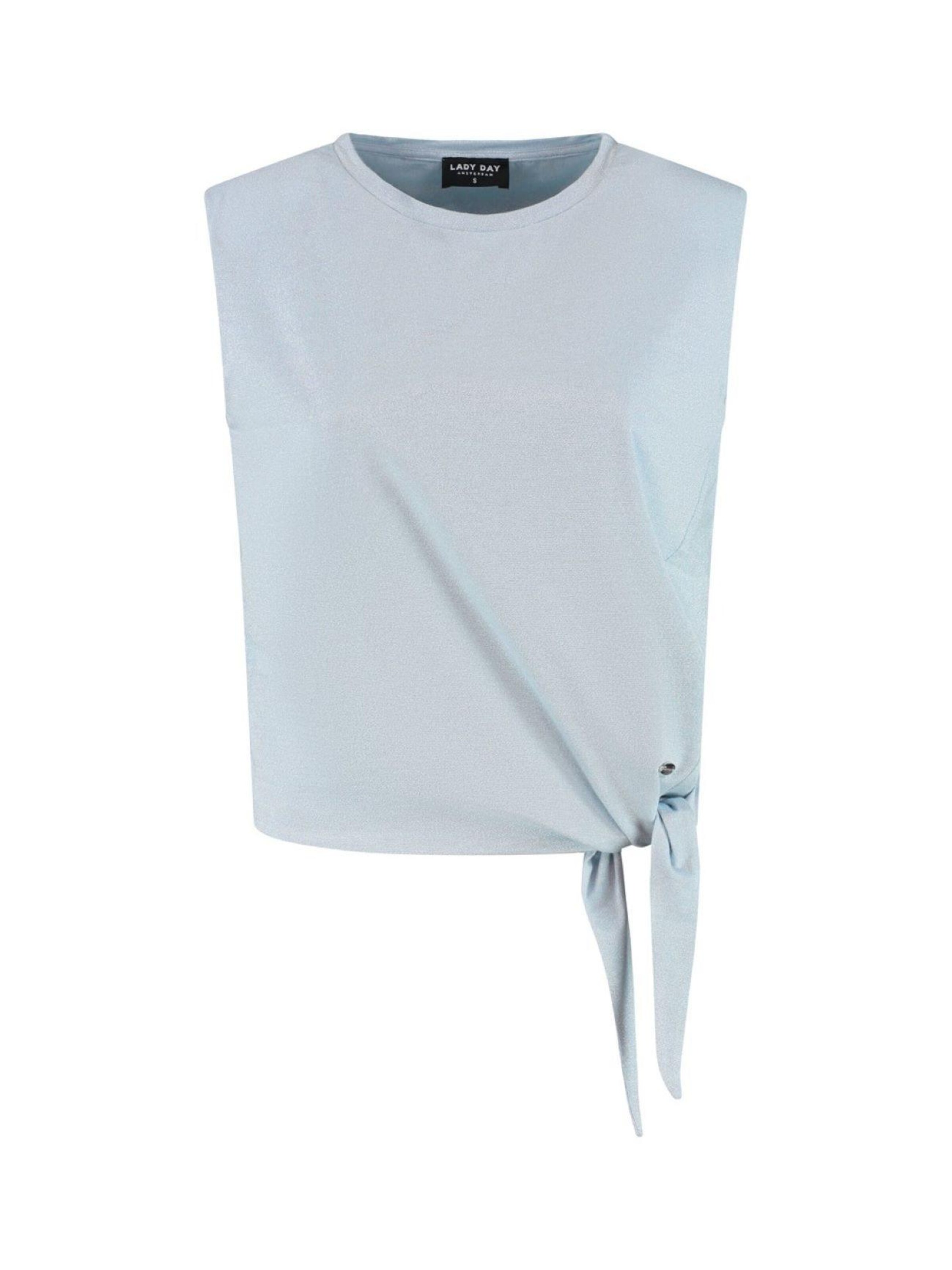 Lady Day Top 'Lady Day Vida top Baby blue' in Blauw: voorkant