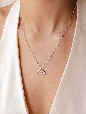 Chaîne 'Liora' Hey Happiness en argent : devant