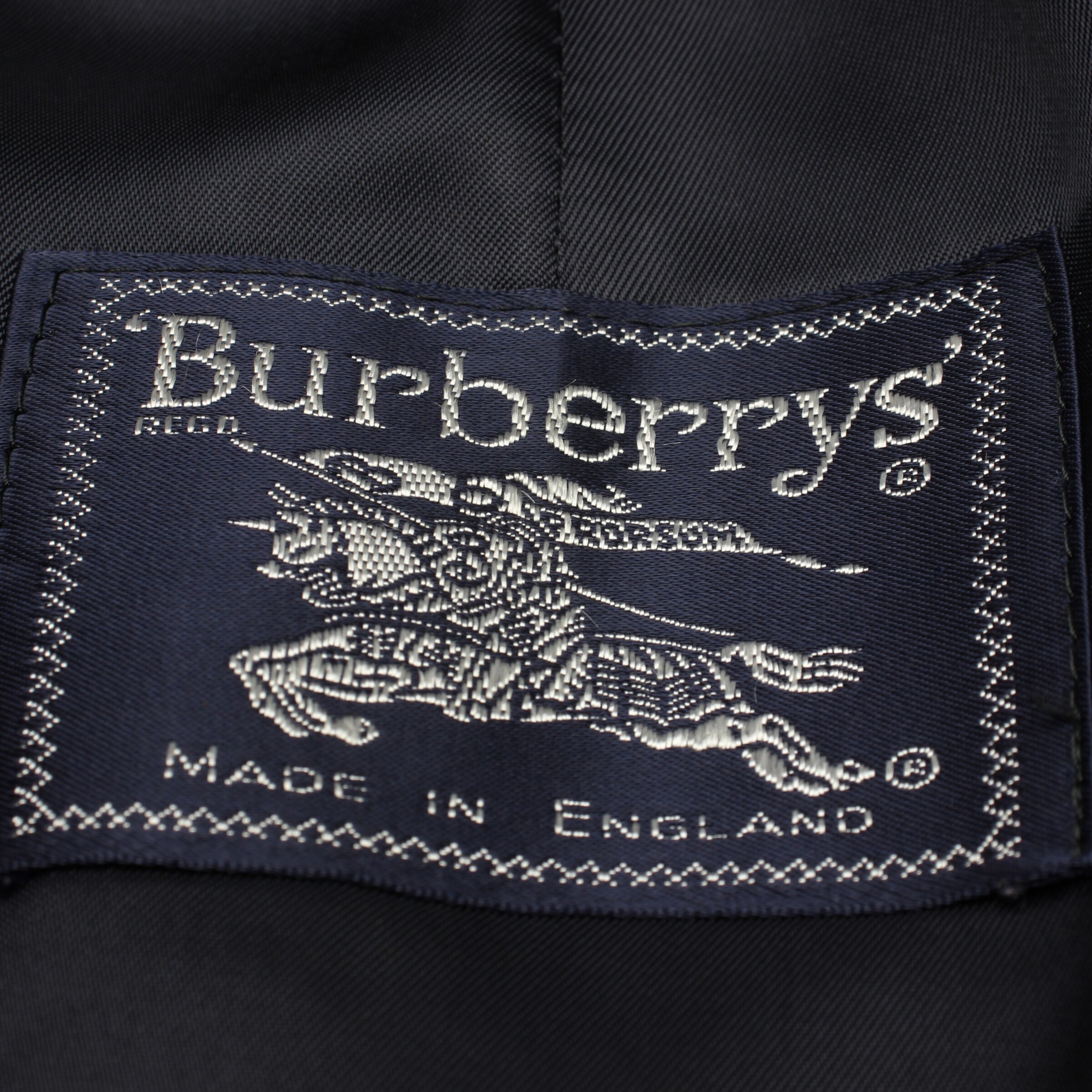 BURBERRY Übergangsjacke L in Weiß
