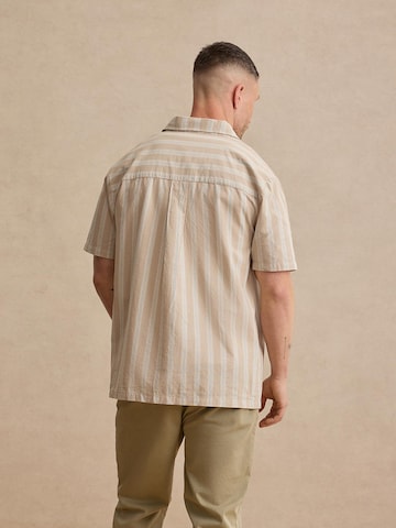 DAN FOX APPAREL Regular fit Button Up Shirt 'Levin' in Beige
