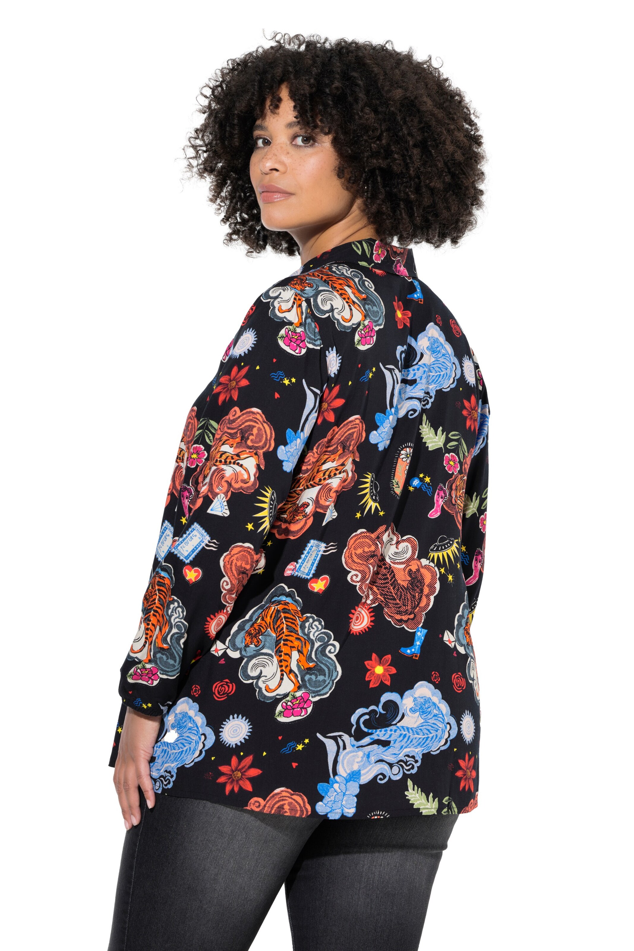 Angel of Style Tuniek in Zwart