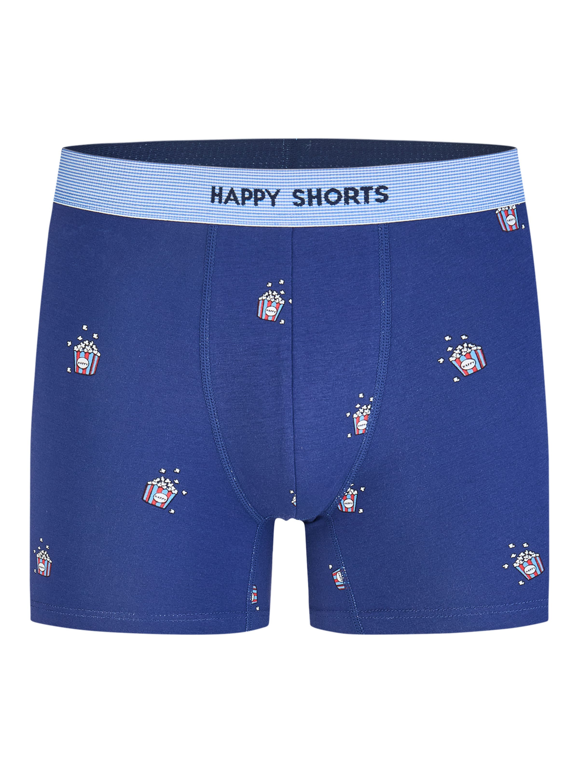 Happy Shorts Boxer shorts ' Jersey ' in Blue