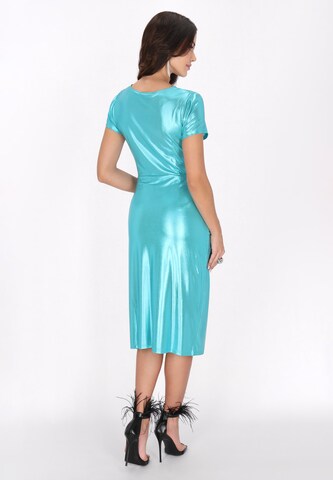 faina Jurk in Blauw