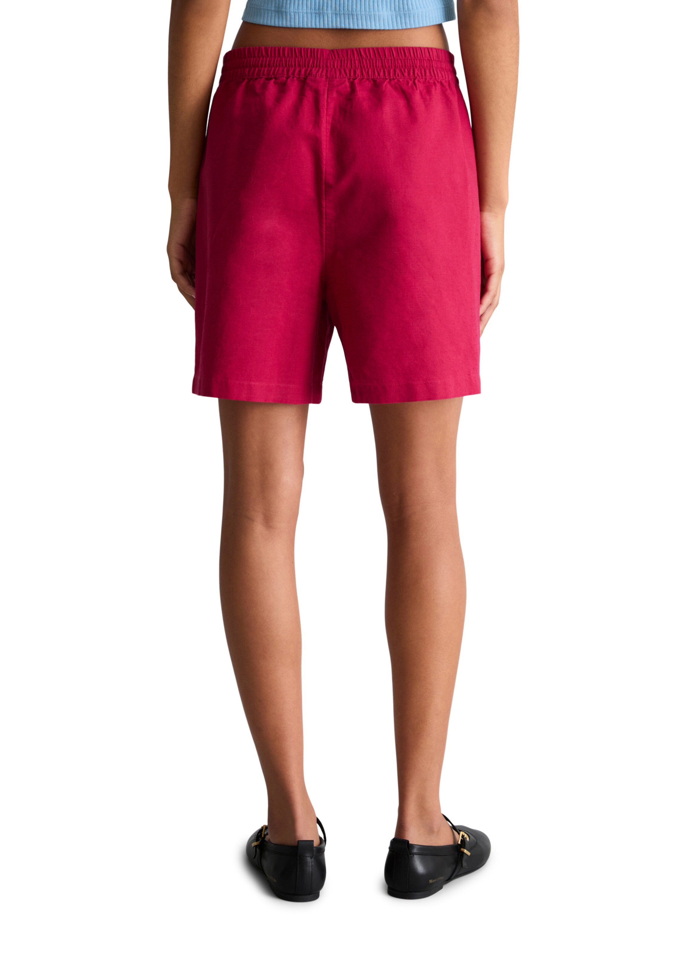 Marc O'Polo DENIM Regular Shorts in Rot