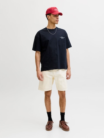 Baggy Pantaloni di JACK & JONES in bianco