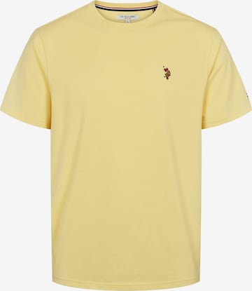 U.S. POLO ASSN. T-Shirt 'Nord' in Gelb: Vorderseite