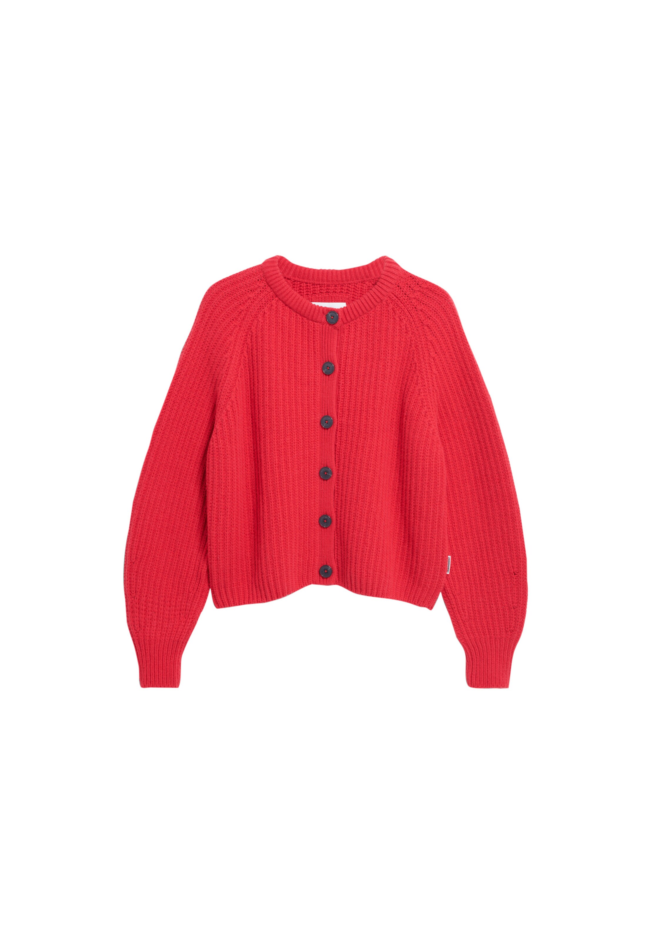 ARMEDANGELS Strickjacke 'Selmaa' in Rot: Vorderseite