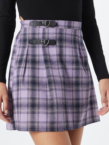 Daisy Street Skirt in Purple