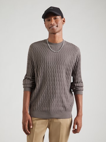 ARMANI EXCHANGE Пуловер в сиво: отпред
