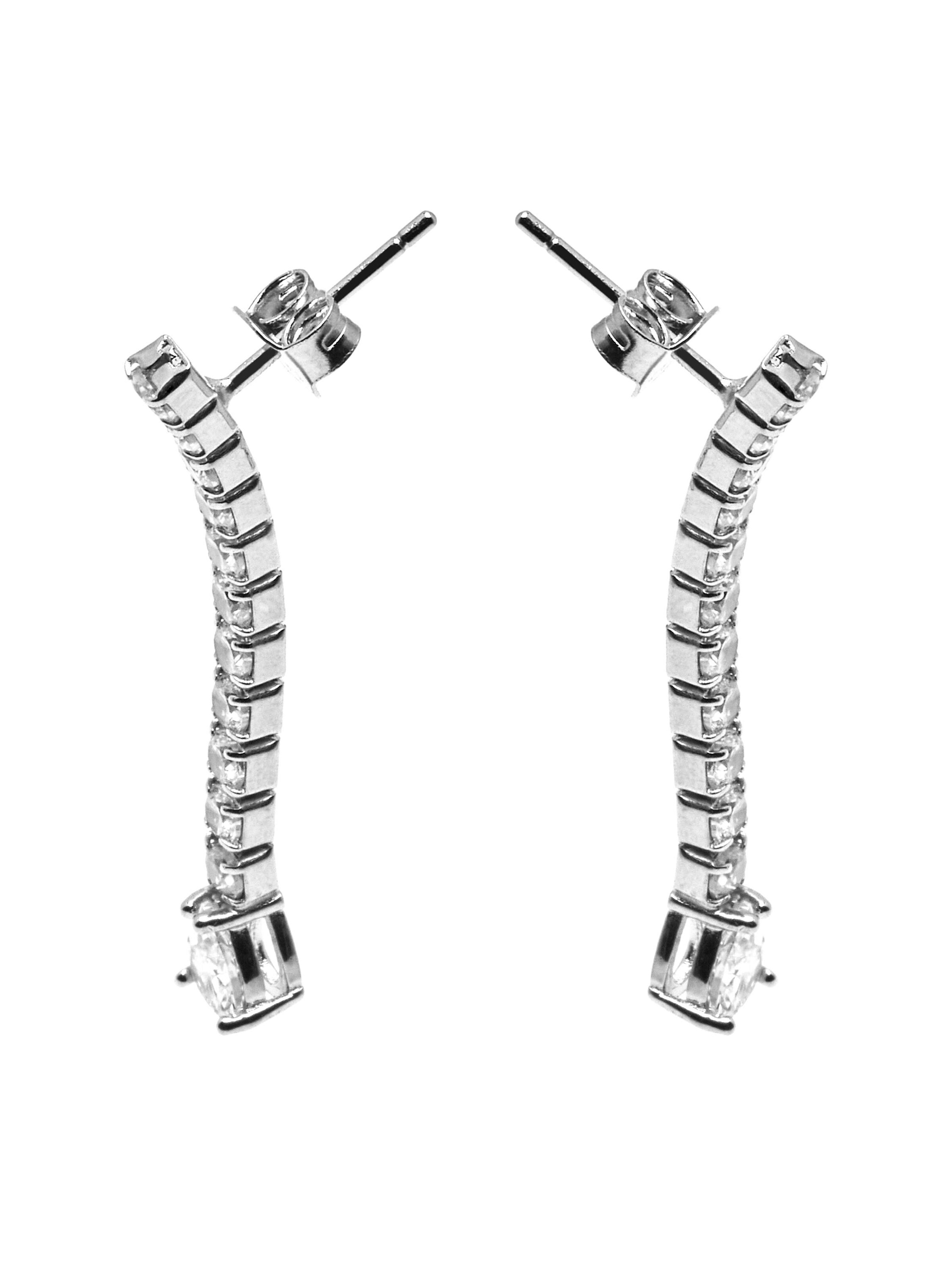 Luxenter Oorbellen 'Guoi' in Zilver