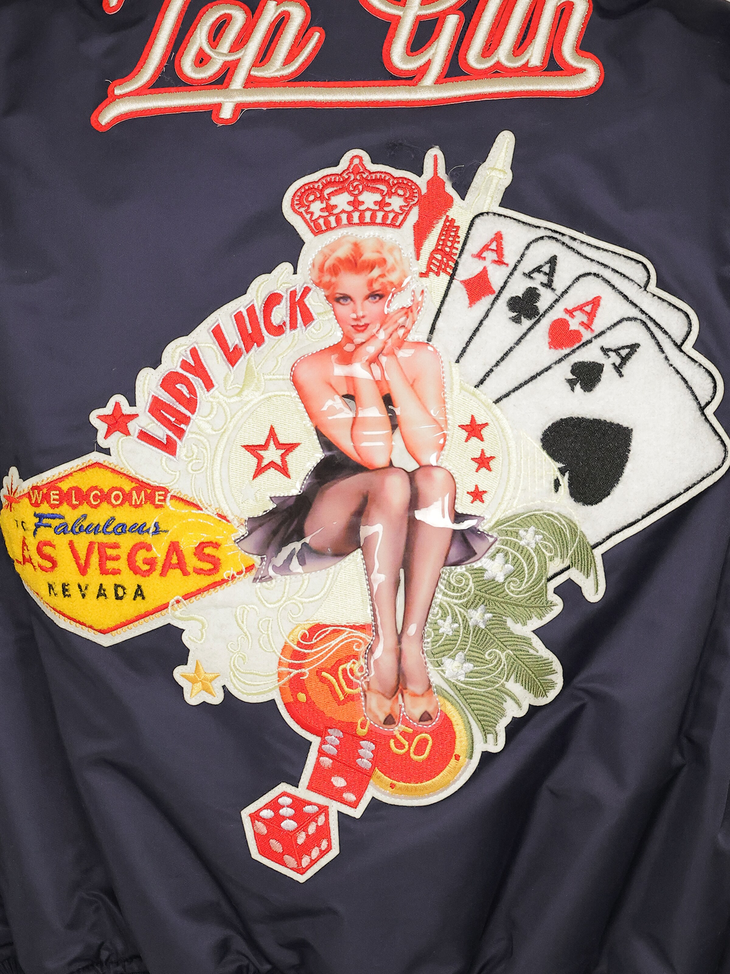 TOP GUN Bomberjacke ' TG20213032 ' in Blau