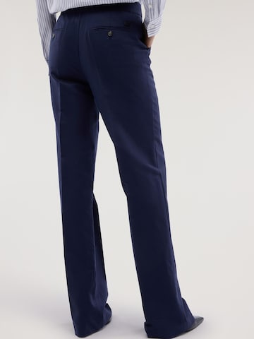 Trussardi Wide leg Broek in Blauw