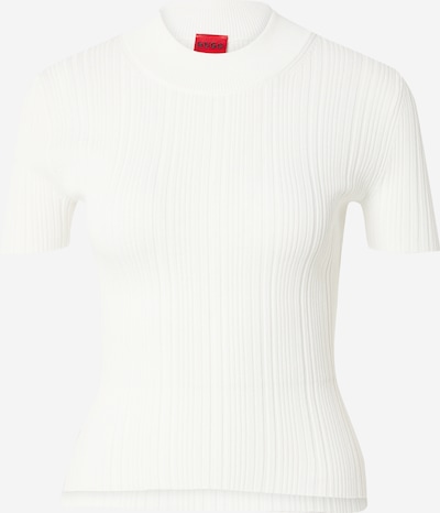 HUGO Пуловер 'Sarpharim' в бяло, Преглед на продукта