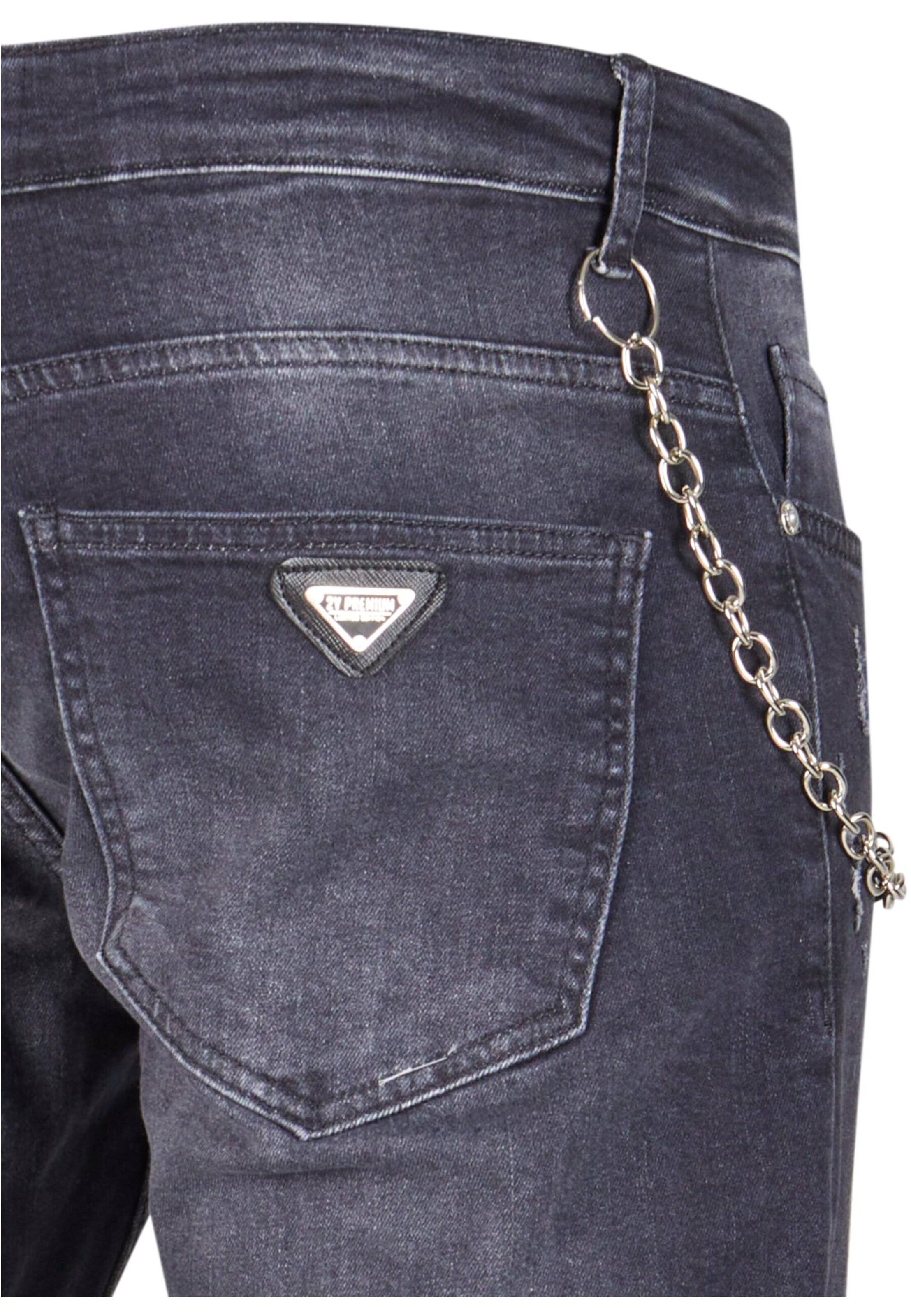 2Y Premium Regular Jeans in Grey