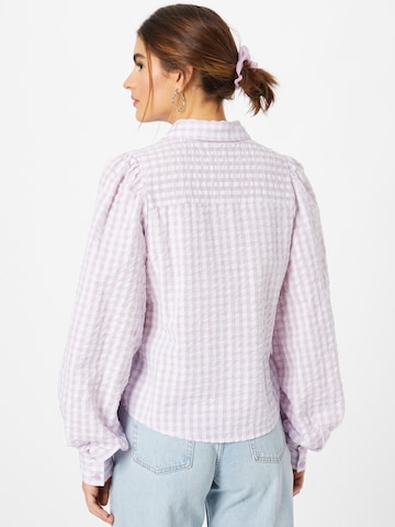 Monki Blouse in Purple