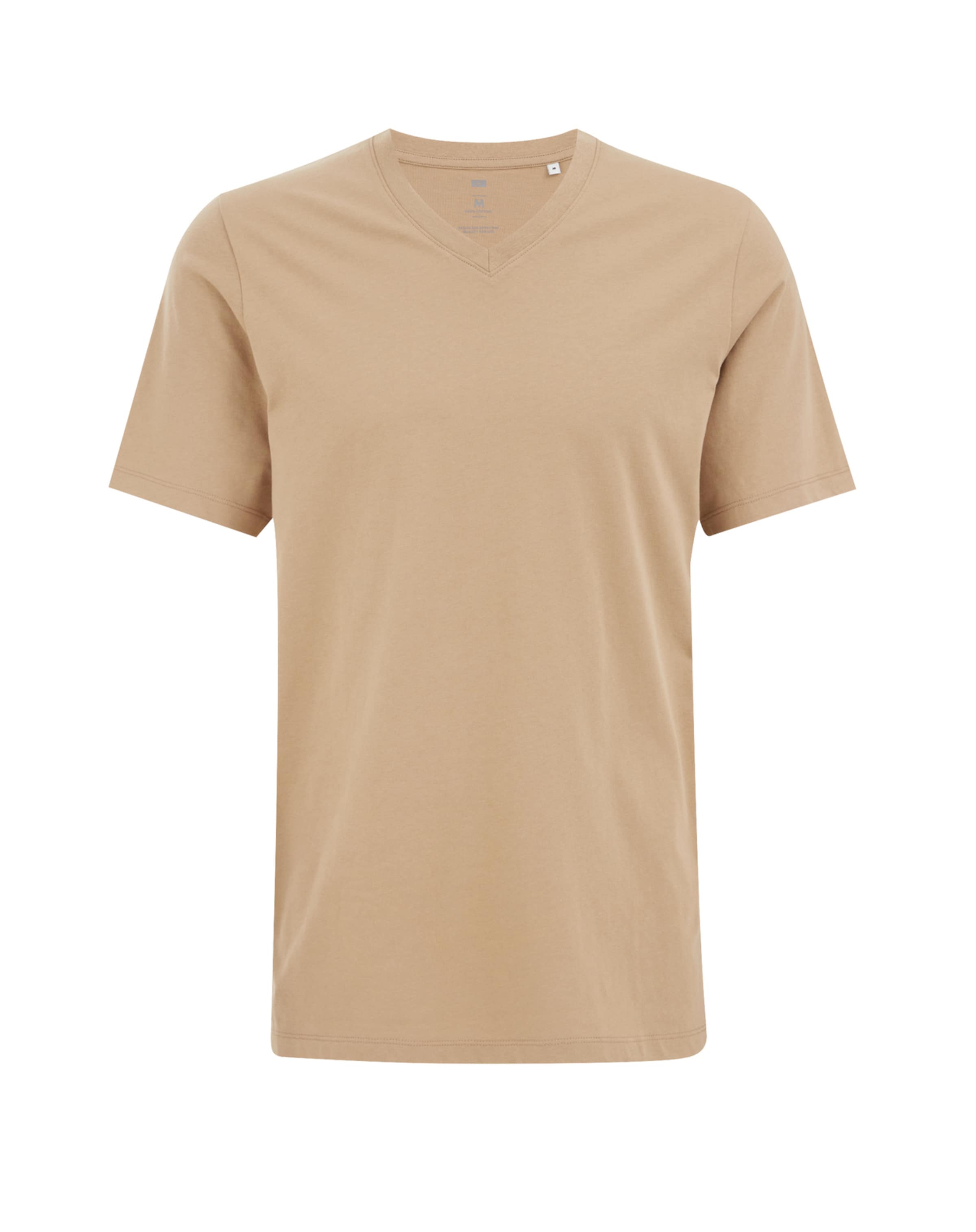 WE Fashion T-shirt i beige: framsida