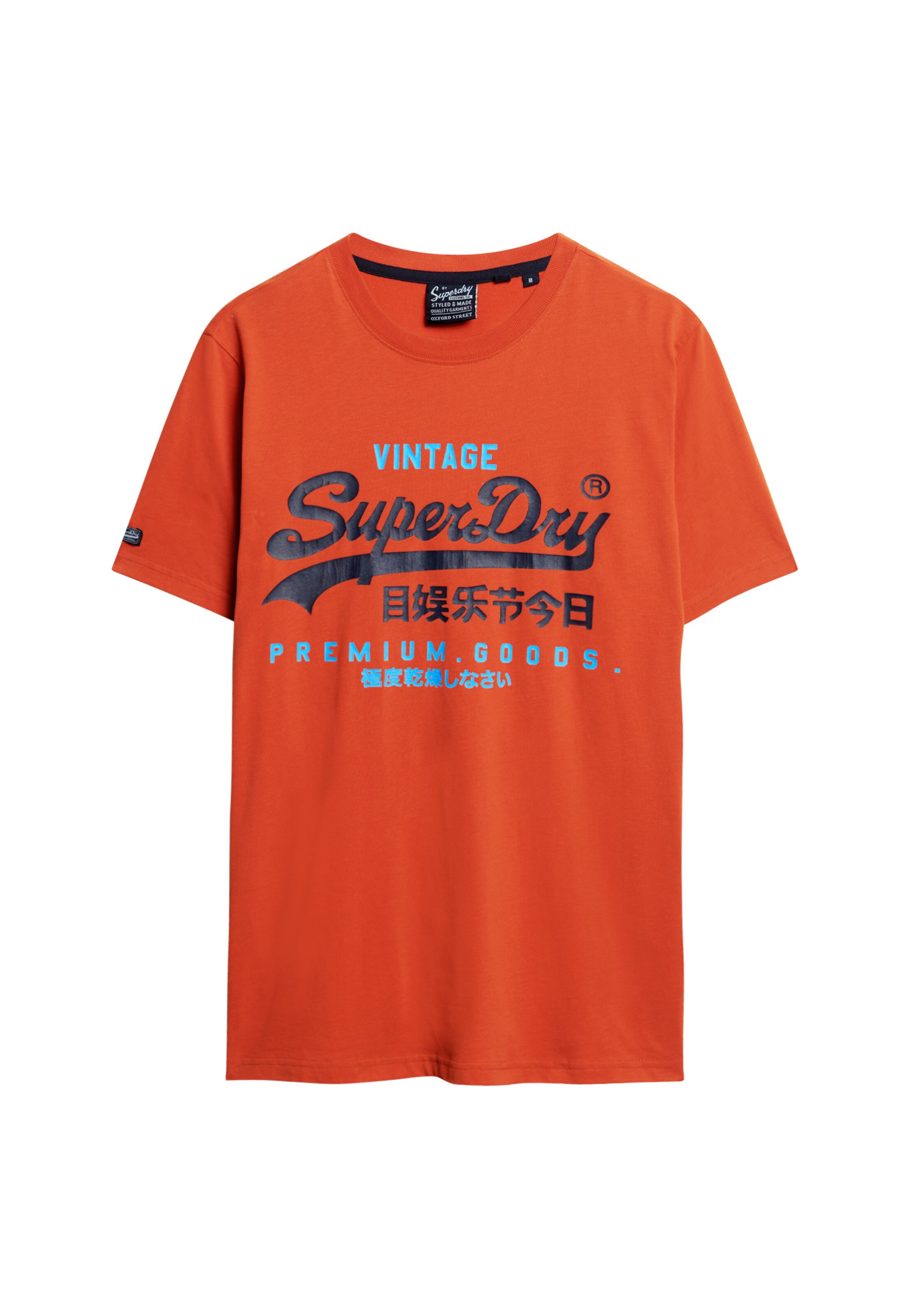 Superdry & Co T-Shirt 'Classic VL Heritage' in Orange: Vorderseite