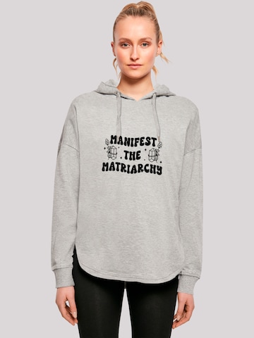 Sweat-shirt F4NT4STIC en gris : devant
