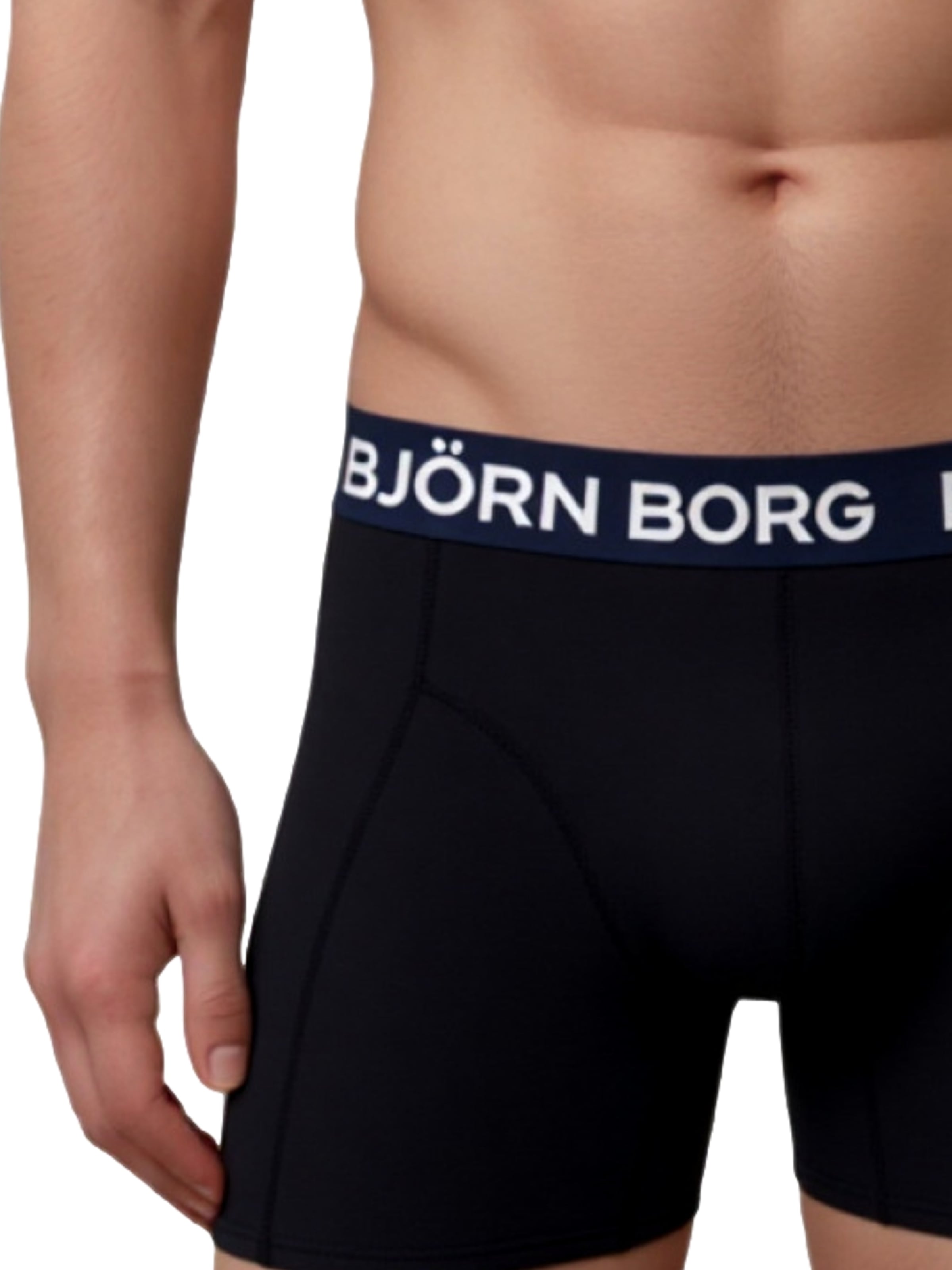BJÖRN BORG Boksershorts i sort