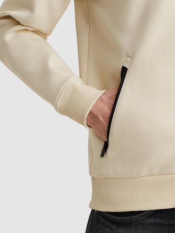 Felpa 'PME LEGEND - Sweat jacket with stand-up collar and zipper closure' di PME Legend in beige