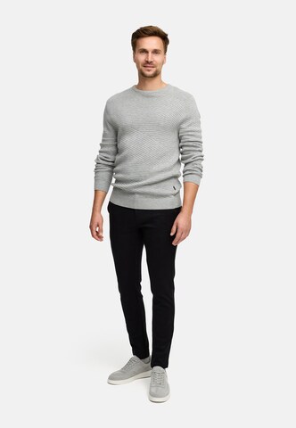 Pull-over 'JFAbram' JEFF en gris