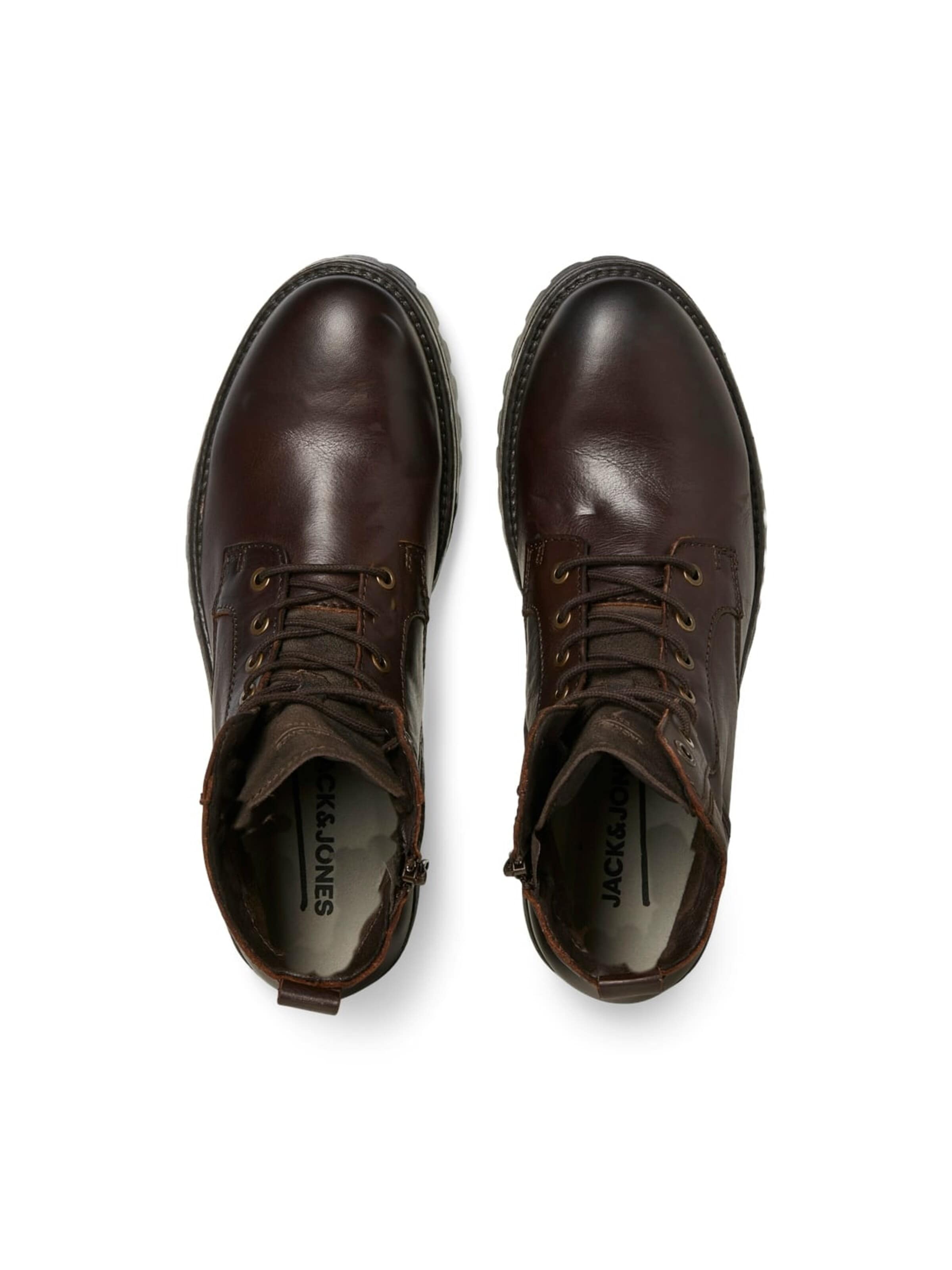 JACK & JONES Boots 'Watticus' in Bruin
