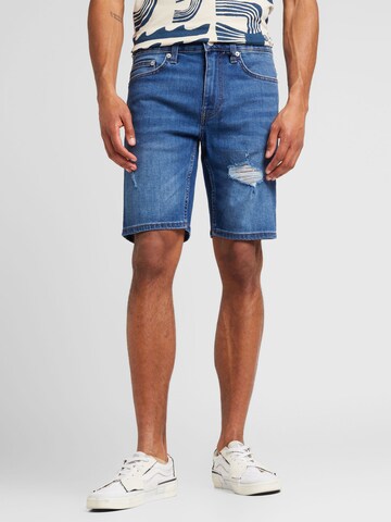 Only & Sons Regular Shorts 'LOOM' in Blau: predná strana