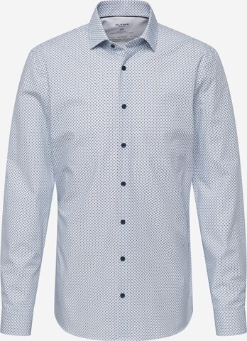 Coupe regular Chemise OLYMP en bleu : devant