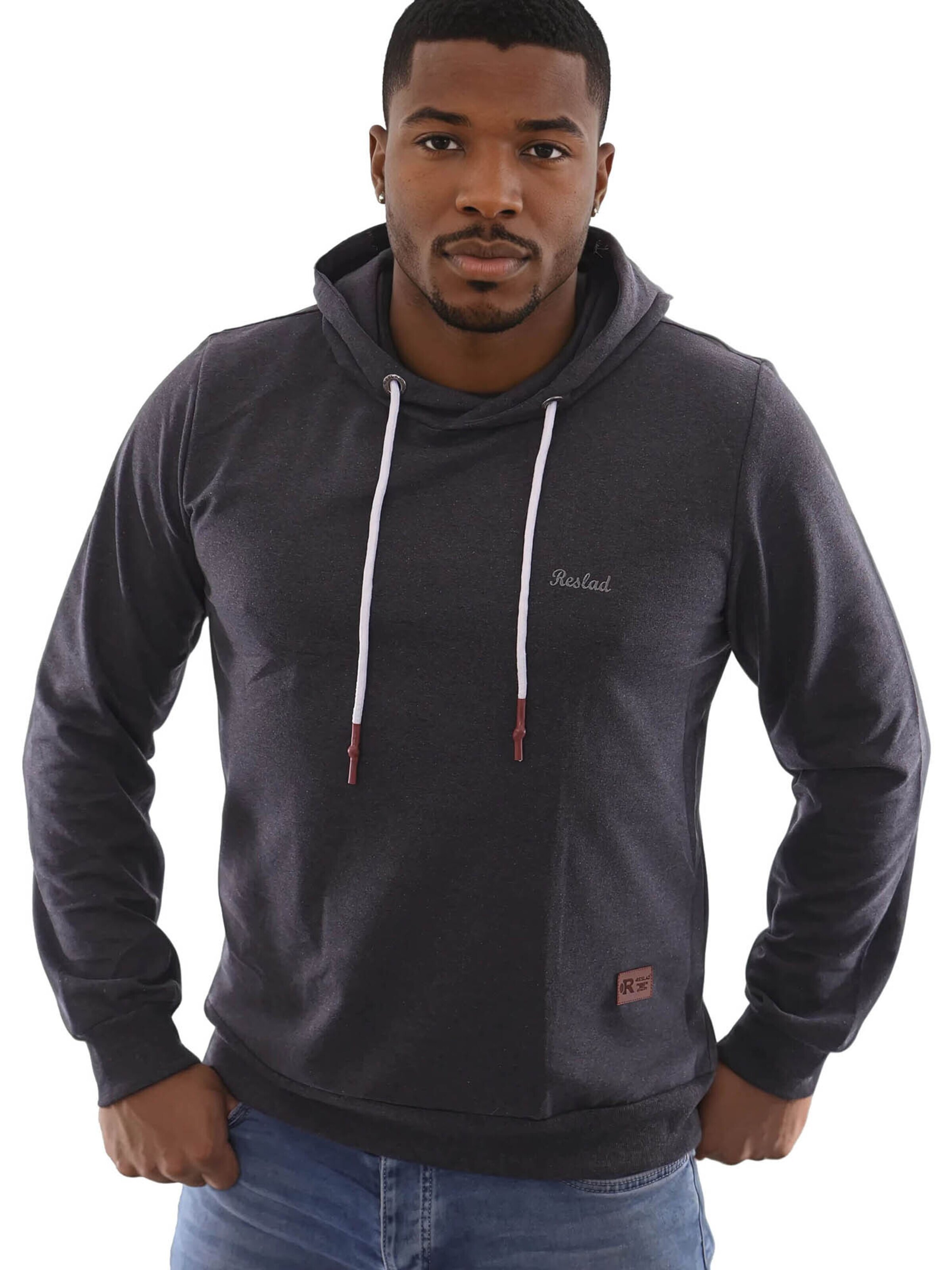 Reslad Sweatshirt 'RS1011' in Grey: front