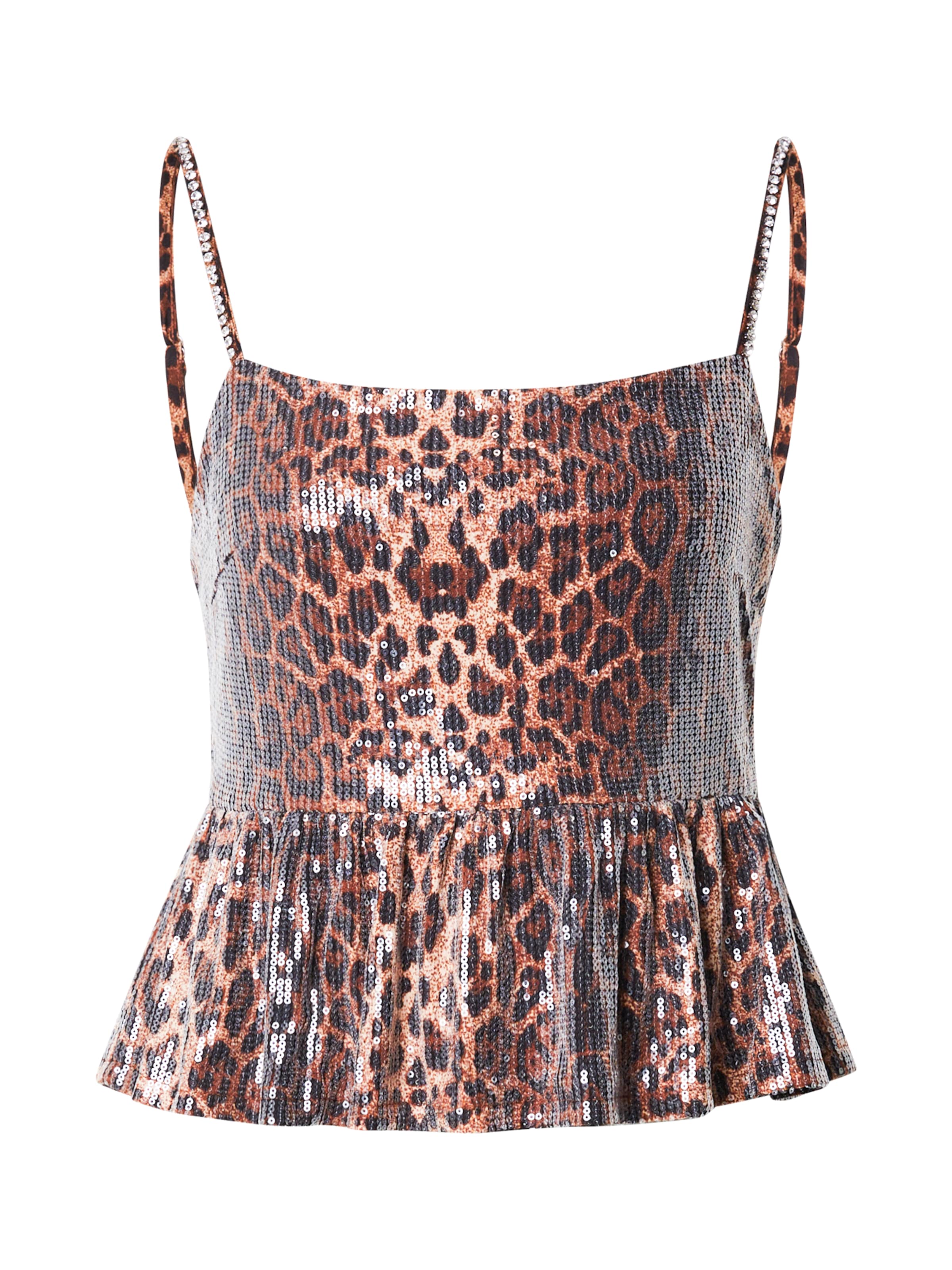 Harper & Yve Topp 'DAY', värv pruun: eest vaates