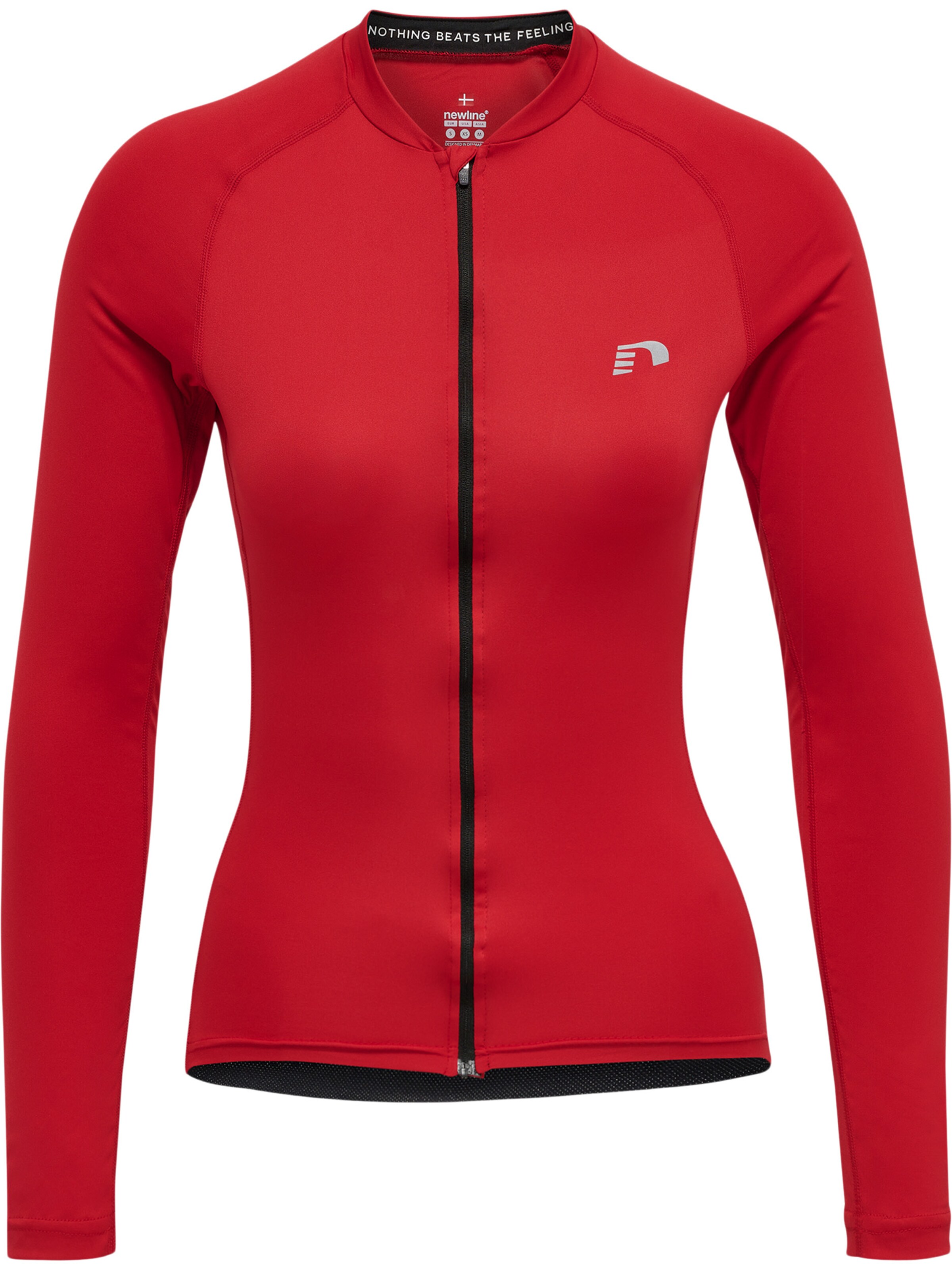 Newline Performance shirt in Red: front