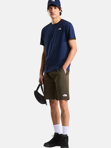 THE NORTH FACE Shirt 'EVO SD REG SS' in Blue