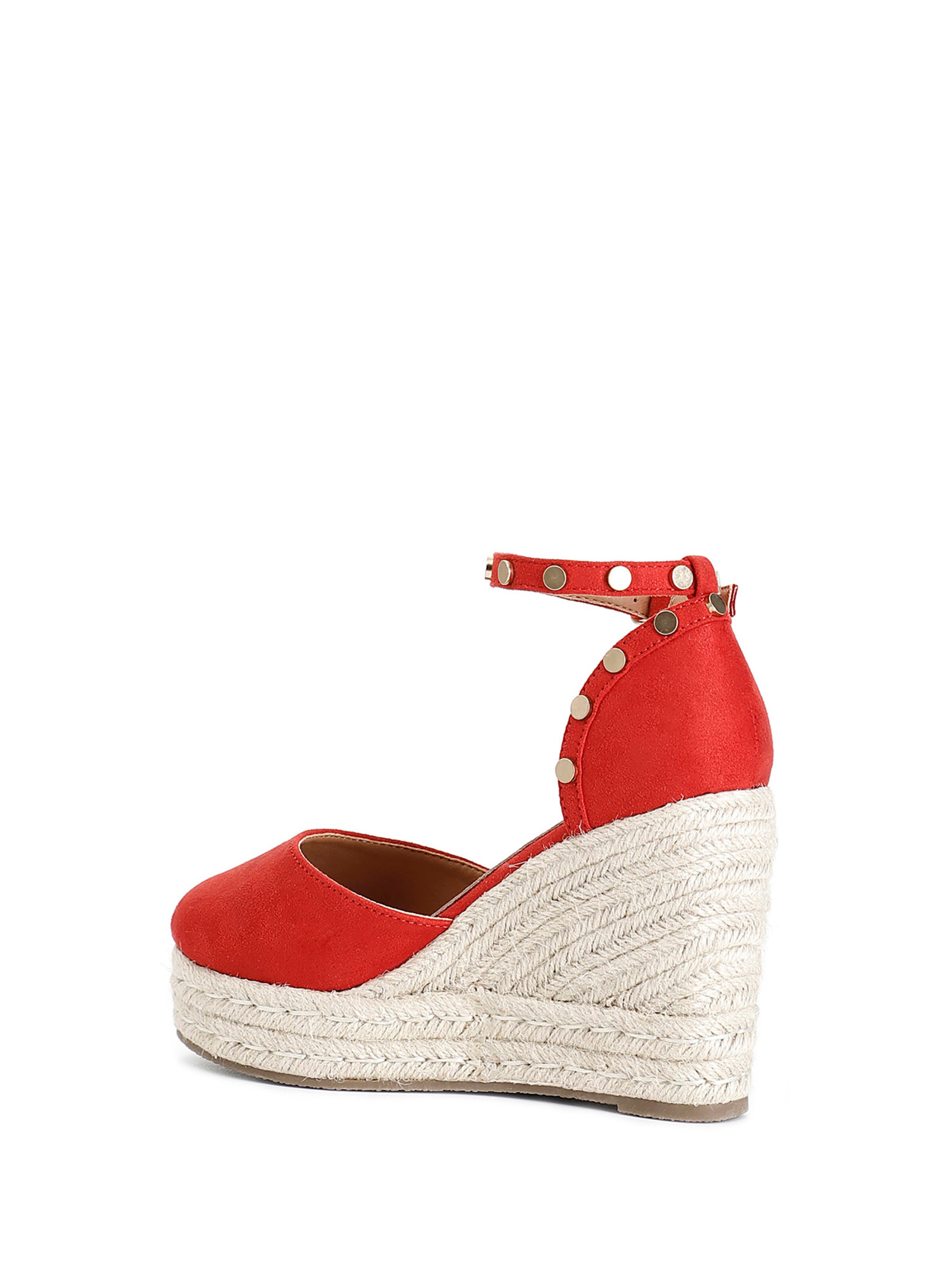 Sandales CAFè NOIR en rouge