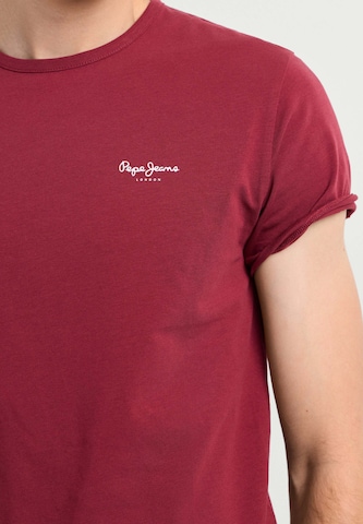 Pepe Jeans Μπλουζάκι σε κόκκινο