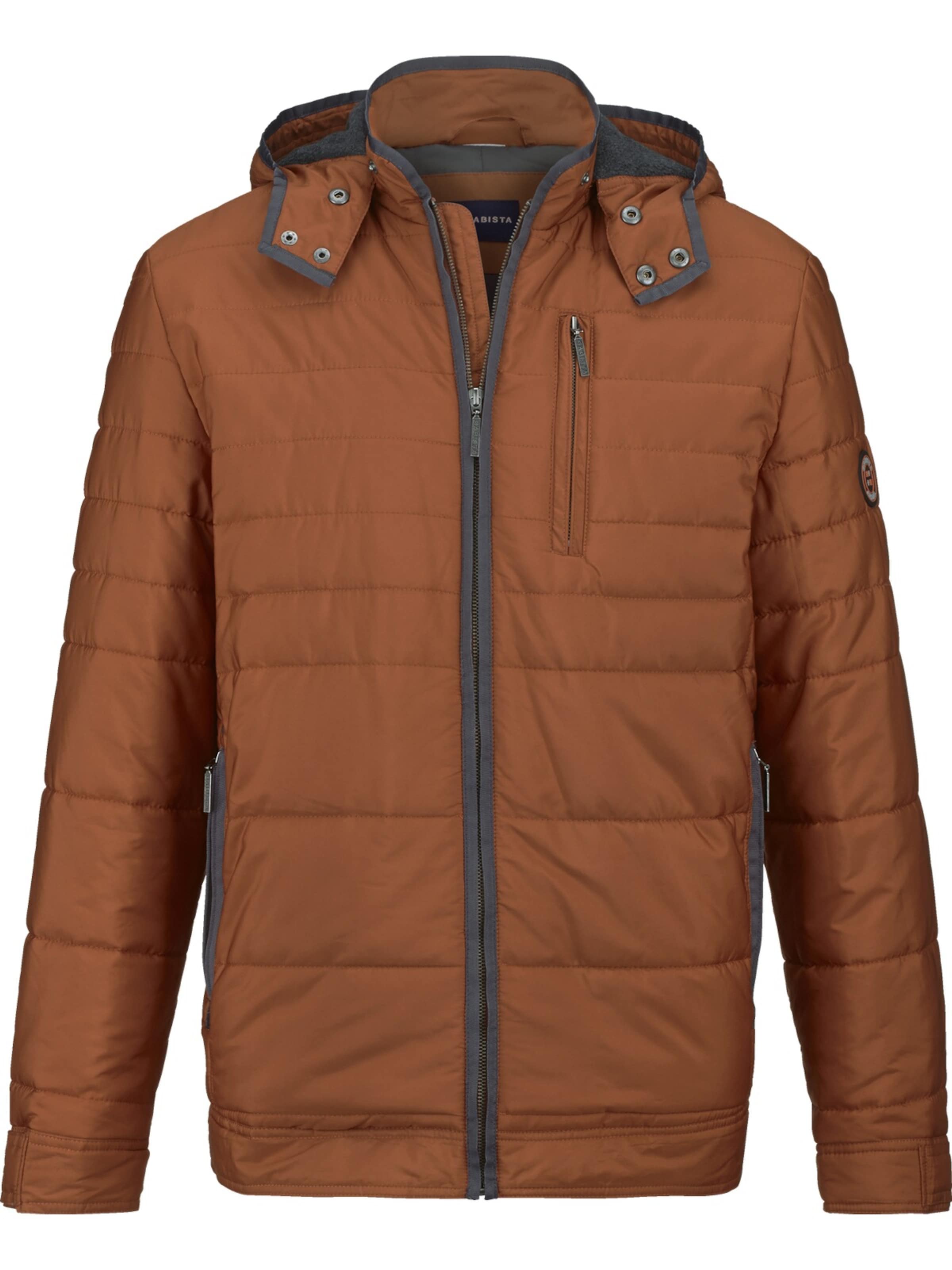 BABISTA Between-Season Jacket in Brown: front