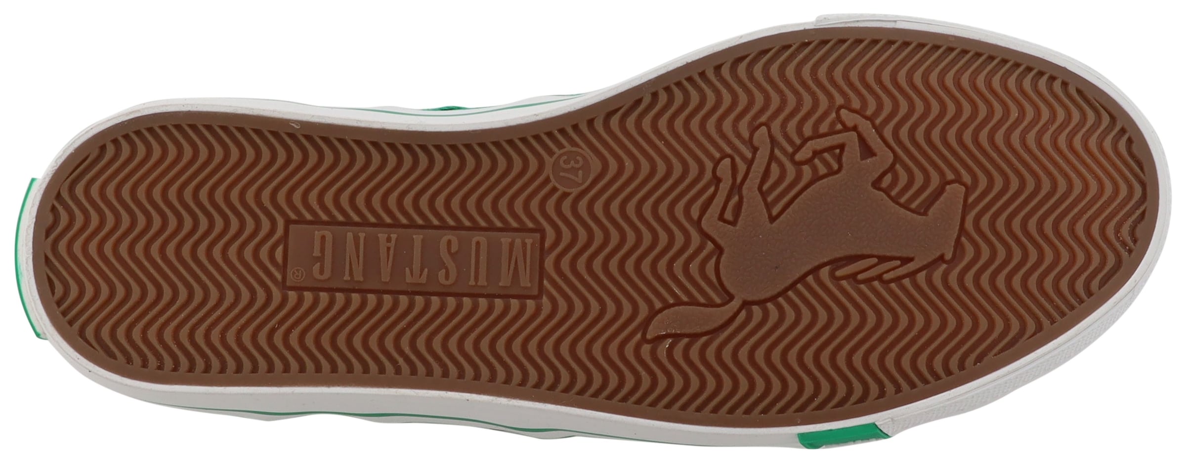 MUSTANG Slip-Ons in Green