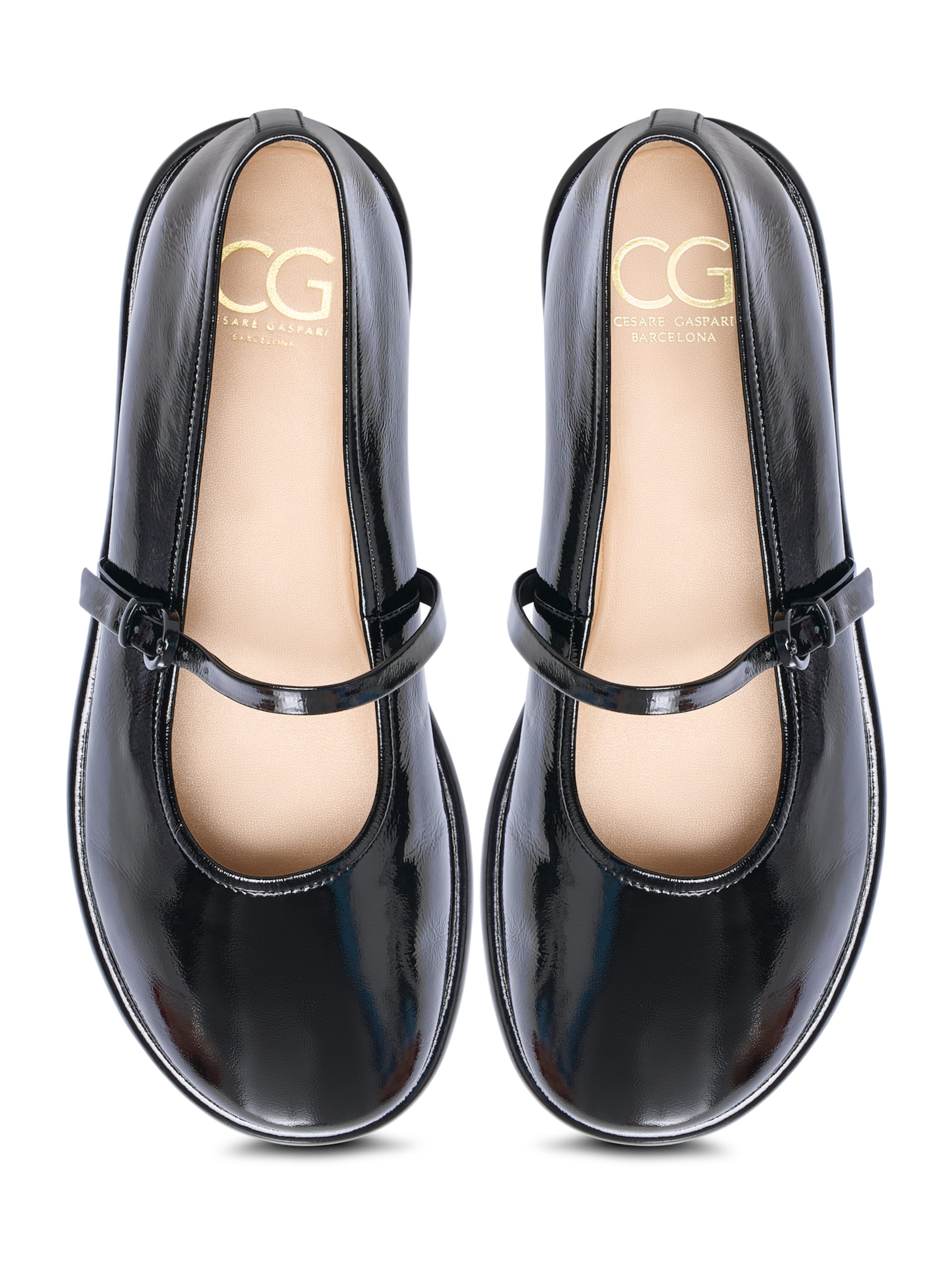 CESARE GASPARI Ballerina in Schwarz