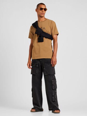 RVCA - Camiseta en marrón