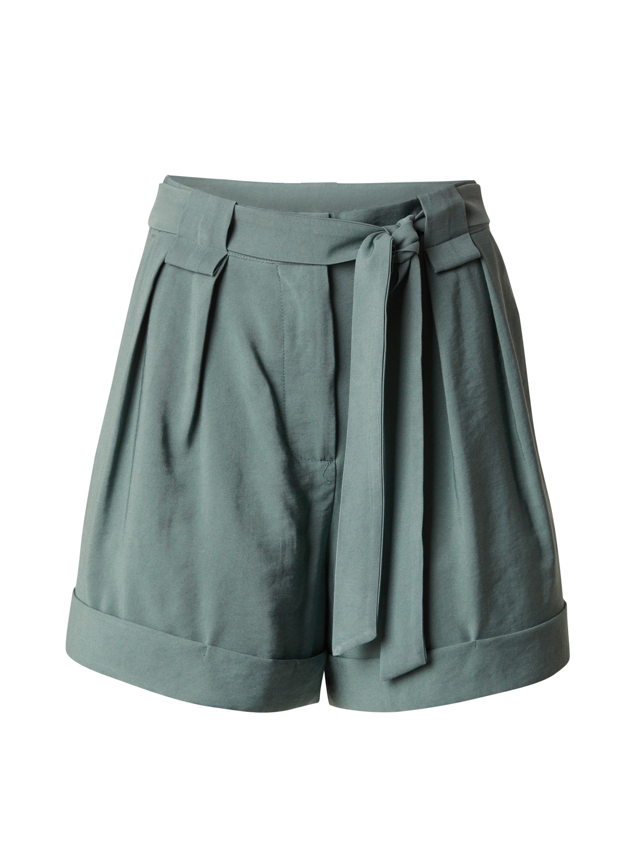 ABOUT YOU - Loosefit Pantalón plisado 'Lotta' en marrón: frente