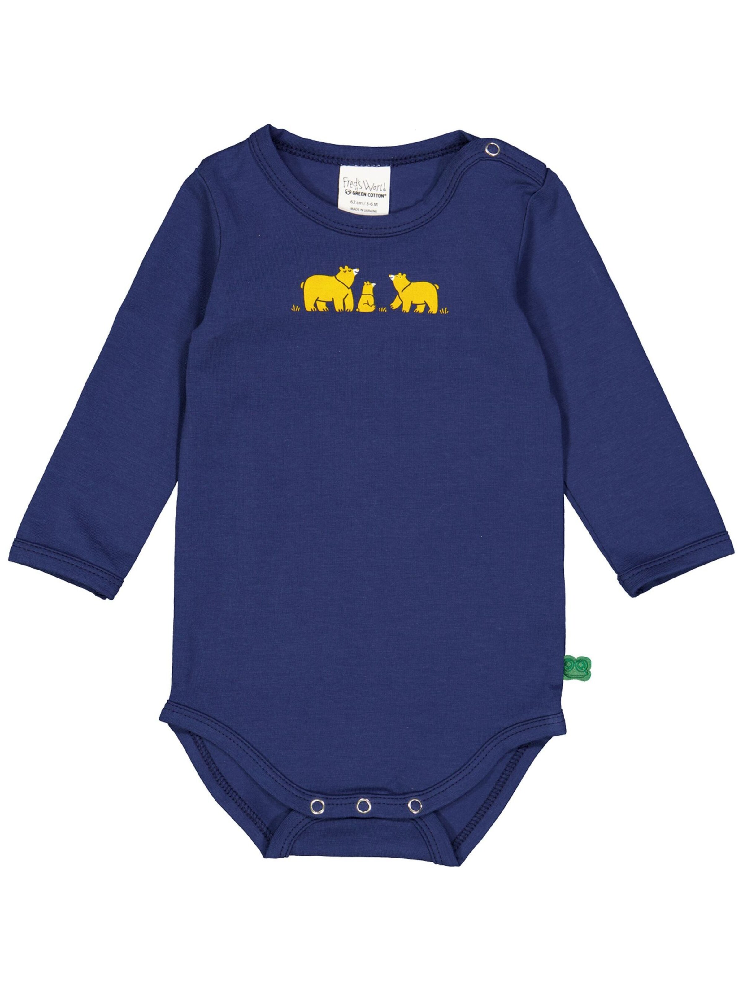 Fred's World by GREEN COTTON - Macacão/Body em azul: frente