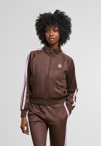 Karl Kani Jacke in Braun: Vorderseite
