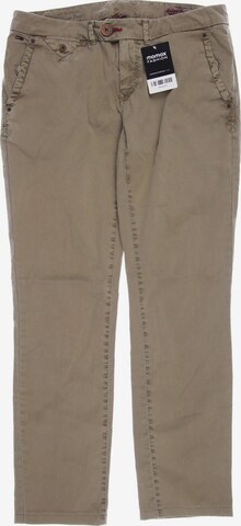 Tommy Jeans Pants in S in Beige: front