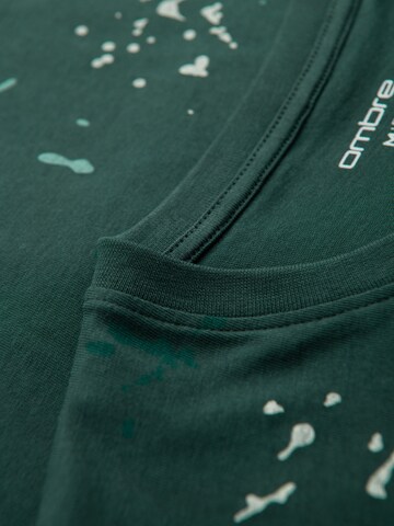 Ombre Shirt in Green