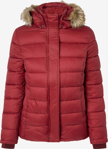 Pepe Jeans Winter Jacket ' MAY' in Red: front