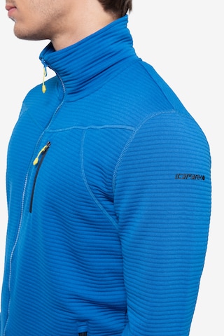 ICEPEAK - Chaqueta polar funcional 'Berthold' en azul