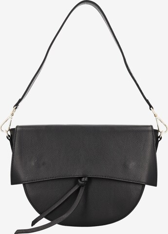 faina Crossbody Bag in Black: front