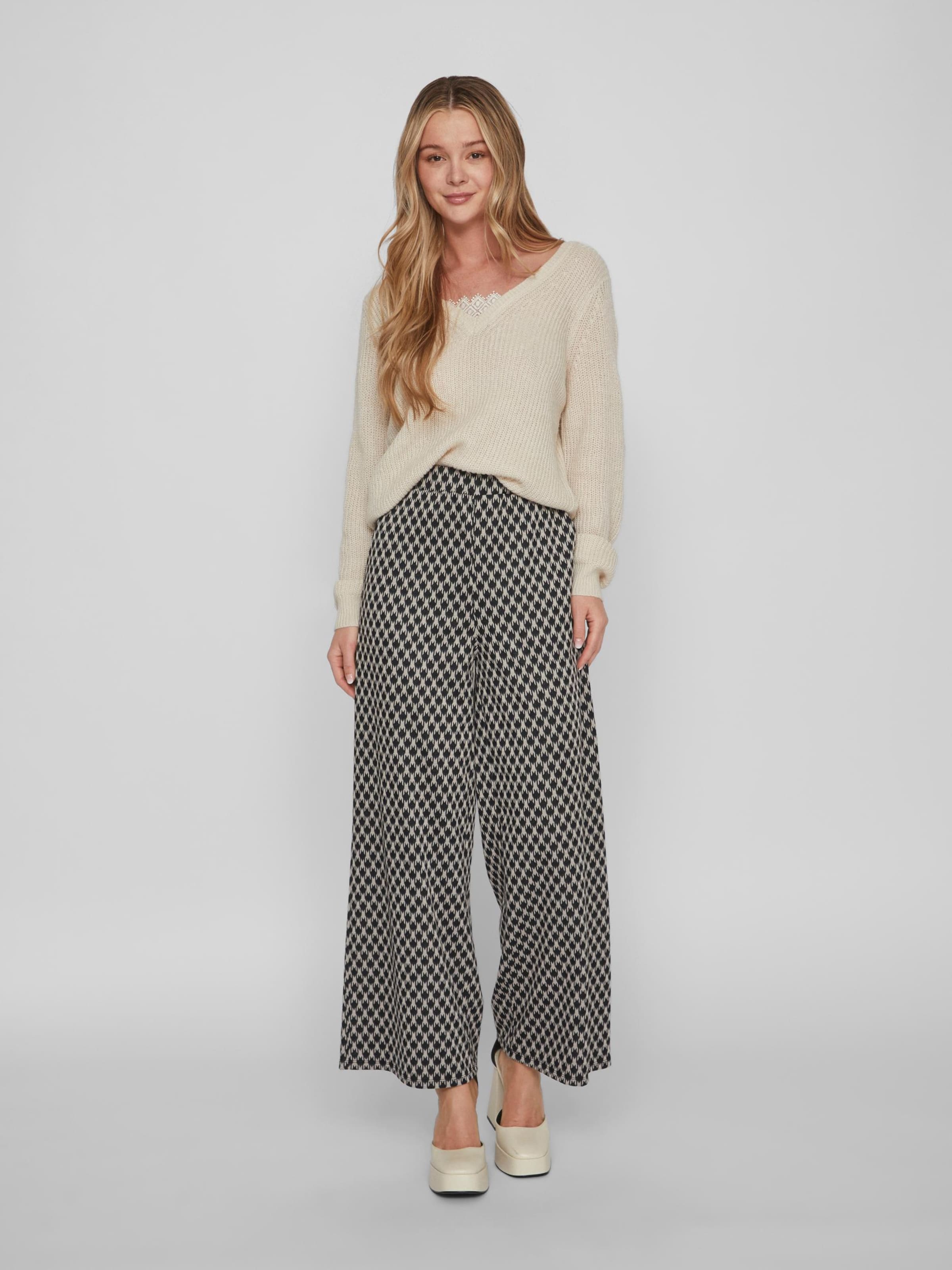 VILA Свитер 'Debra' в Белый