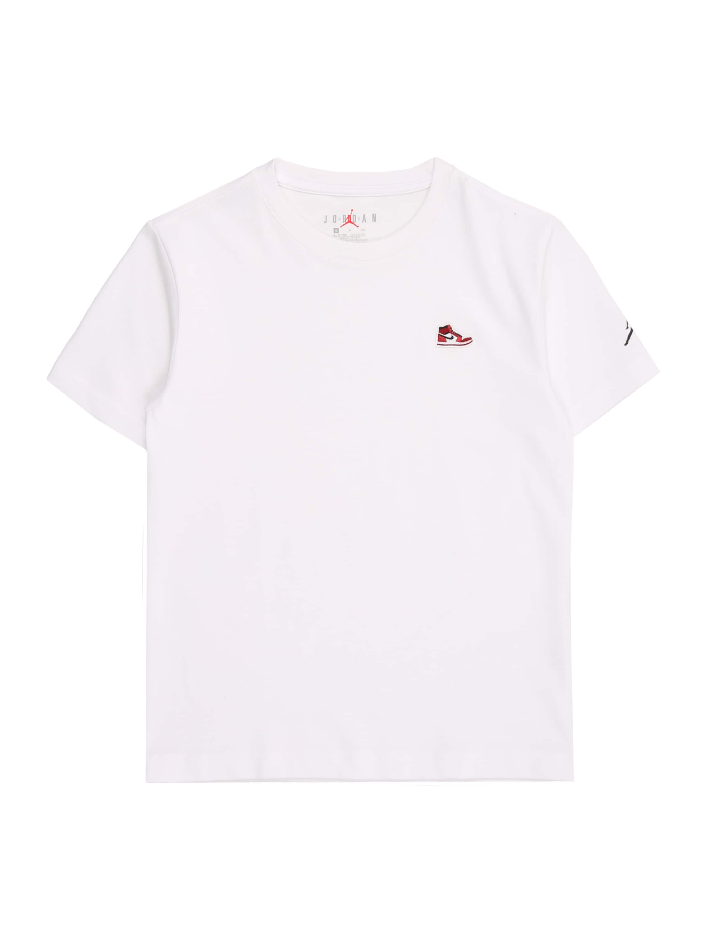 Maglietta 'AJ1' di Jordan in bianco: frontale
