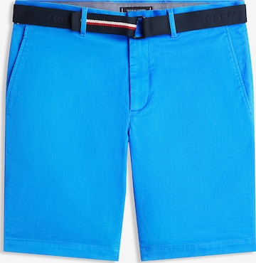 Pantalon chino 'Denton' TOMMY HILFIGER en bleu : devant