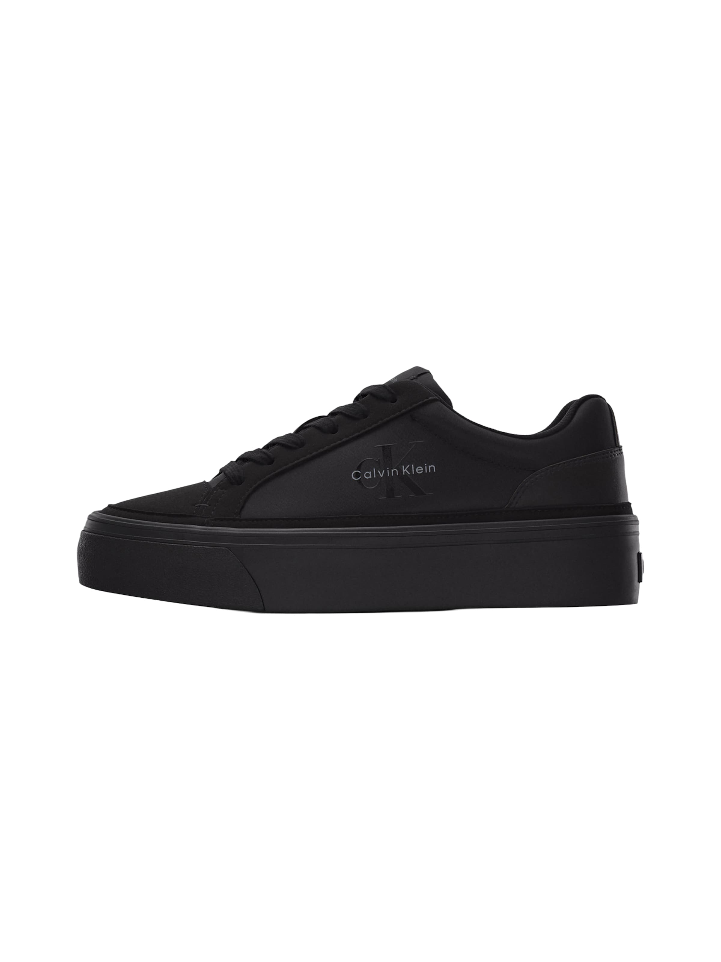 Calvin Klein Platform trainers in Black: front